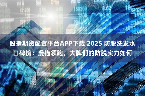 股指期货配资平台APP下载 2025 防脱洗发水口碑榜：漫描领跑，大牌们的防脱实力如何
